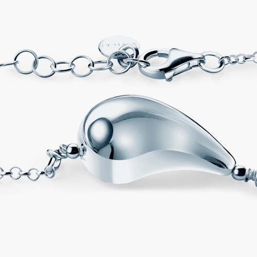 Bransoletka srebrna Rosée